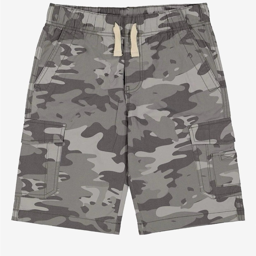 Lucky Brand Pull On Camo Cargo Shorts NWT